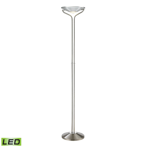 Sovaco 2 Light LED Floor Lamp in Polished Chrome