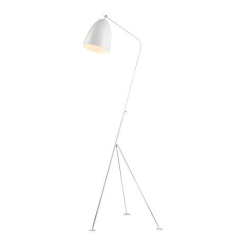 Objet 1 Light Floor Lamp In White