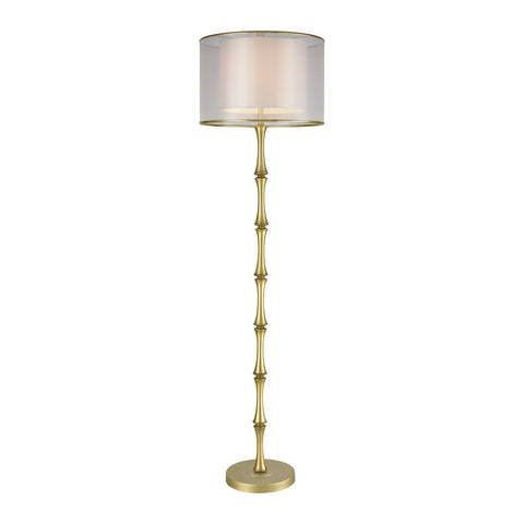 Palais Princier Aged Gold Floor Lamp