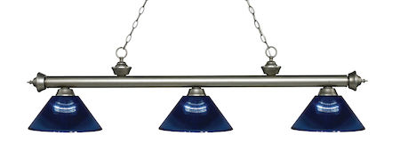 Z-Lite Riviera 3 Light Billiard Light 200-3AS-ARDB