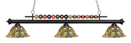 Z-Lite Shark 3 Light Billiard Light 170MB-R14A