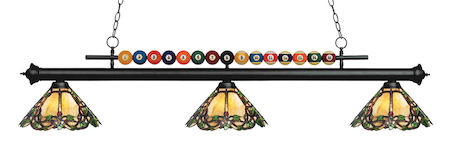 Z-Lite Shark 3 Light Billiard Light 170MB-Z14-37