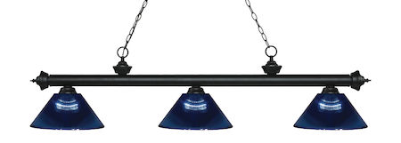 Z-Lite Riviera 3 Light Billiard Light 200-3MB-ARDB