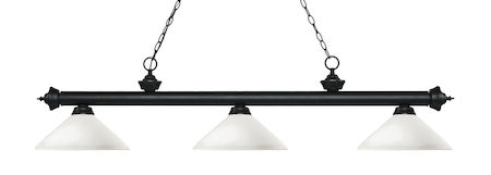 Z-Lite Riviera 3 Light Billiard Light 200-3MB-AMO14