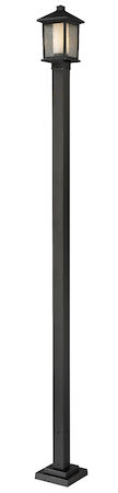 Z-Lite Mesa Outdoor Post Light 538PHM-536P-ORB