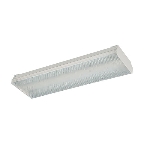 FLUOR ceiling lamp clear 2x17W 120V