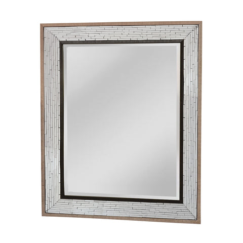 Fremont 50-Inch Mosaic Frame Mirror