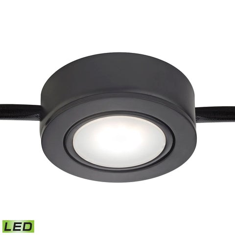 Tuxedo Swivel 1 Light LED Undercabinet Light In Black