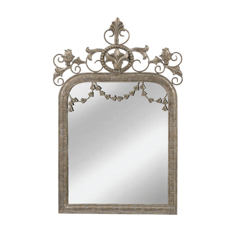 Latrobe Edward III Style Mirror In Aztec Silver