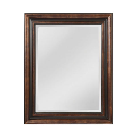 Crown Molding Pattern Wood Frame Mirror