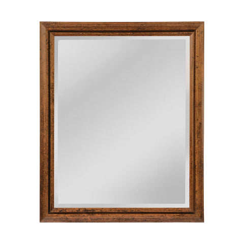 Groove Frame Beveled Wall Mirror - Medium