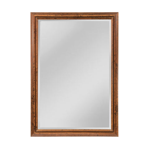 Groove Frame Beveled Wall Mirror - Extra Large