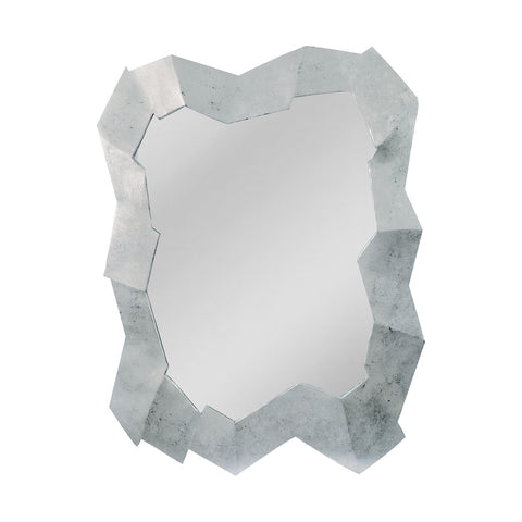 Felina Abstract Multi-Dimensional Cut Stone Mirror