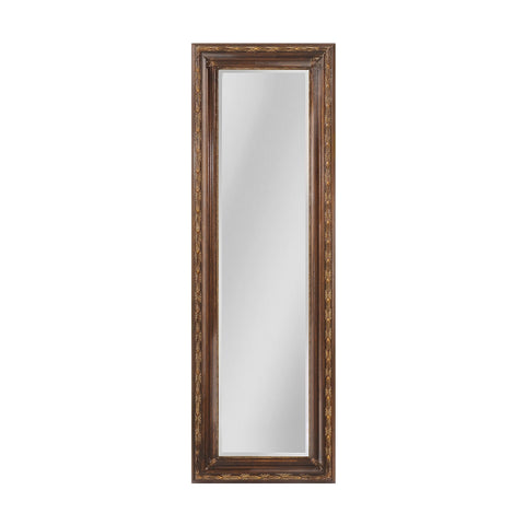 Glenroy Beveled Mirror With Wood Frame