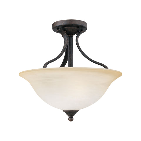 PRESTIGE ceiling lamp Sable Bronze 2x100