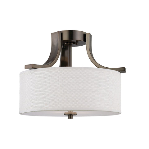 PENDENZA ceiling lamp Oiled Bronze 2x60