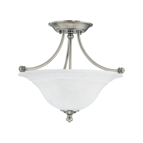 HARMONY ceiling lamp Satin Pewter 2x100