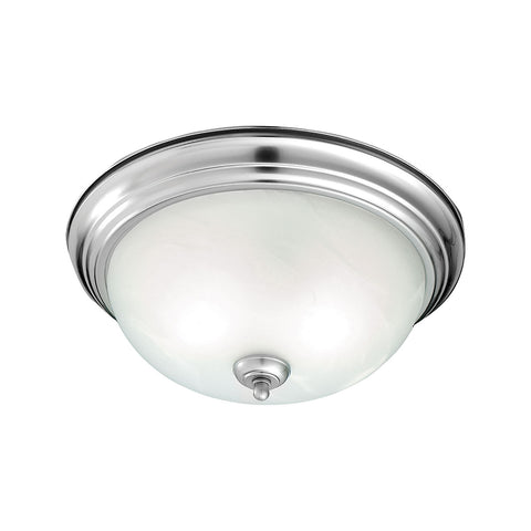 Harmony ceiling lamp Brushed Nickel 2x60